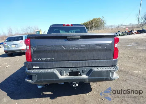 2024 Chevrolet Silverado 1500 4Wd Long Bed Wt из США, поврежденный, VIN 3GCNDAEDXRG317577